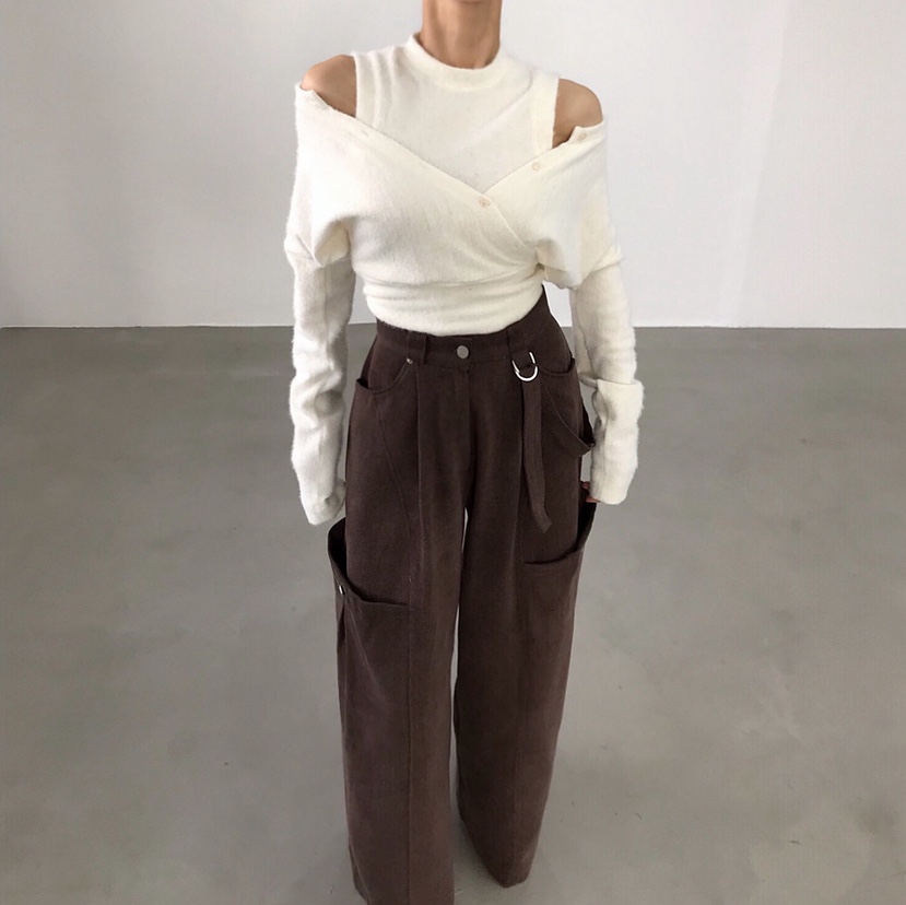 2TWO MOON韓國直郵㊣女士新品人氣25秋冬推薦熱賣時尚針織衫2TWO MOON針織衫