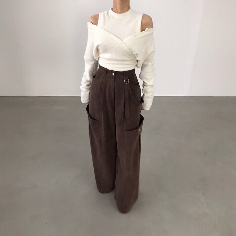 2TWO MOON韓國直郵㊣女士新品人氣25秋冬推薦熱賣時尚針織衫2TWO MOON針織衫