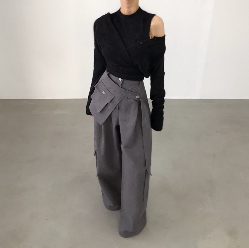 2TWO MOON韓國直郵㊣女士新品人氣25秋冬推薦熱賣時尚針織衫2TWO MOON針織衫圖色3