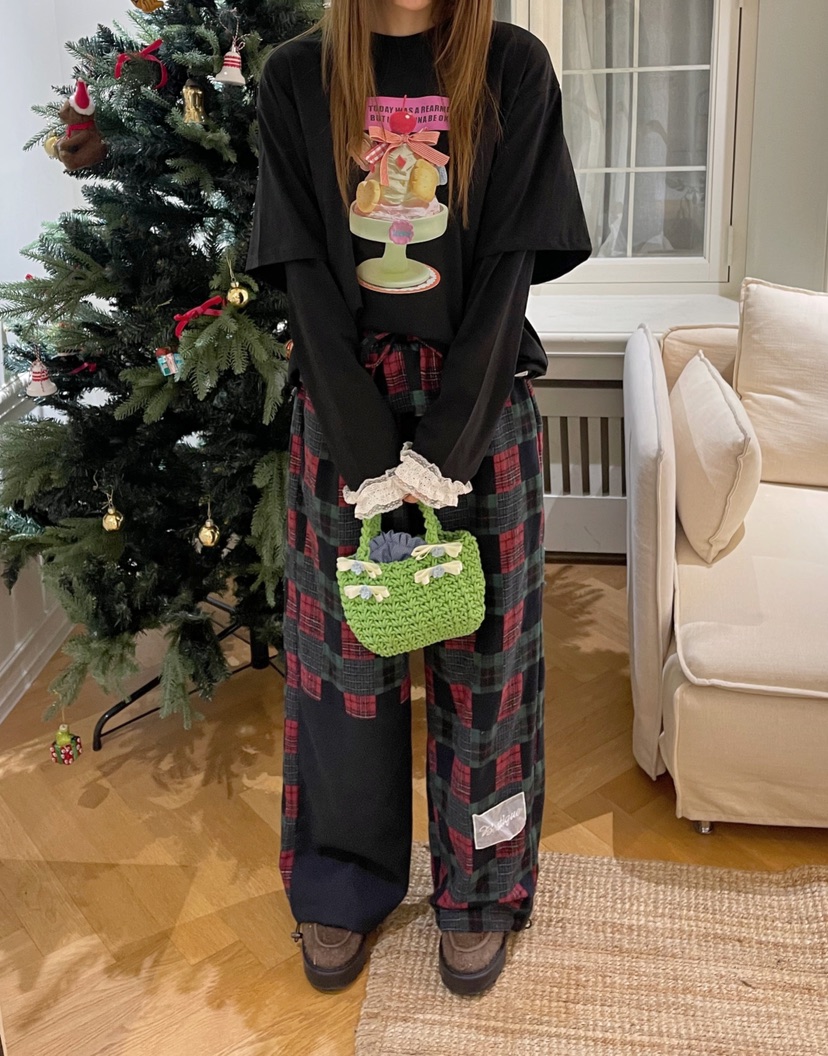 BOUTIQUE-L東大門㊣實拍女士新品25秋冬熱賣推薦時尚長袖T恤BOUTIQUE-L長袖T恤