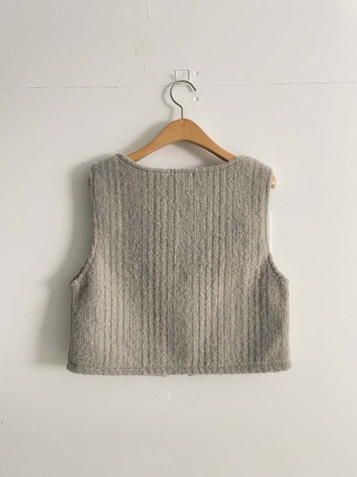 BLEECKER東大門㊣代購女裝新款休閑熱賣真品推薦馬甲安哥拉BLEECKER馬甲