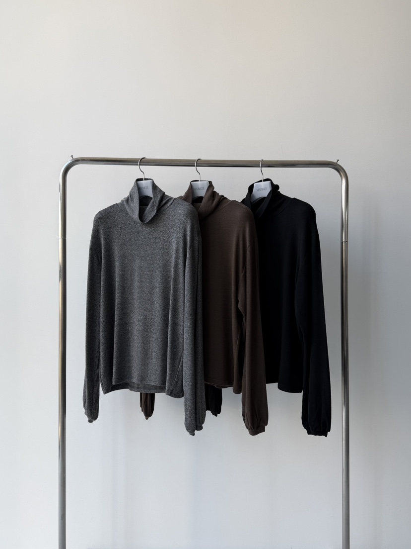 MINIMUZE韓國直郵㊣女士新款時尚推薦真品職業25秋冬長袖T恤MINIMUZE長袖T恤