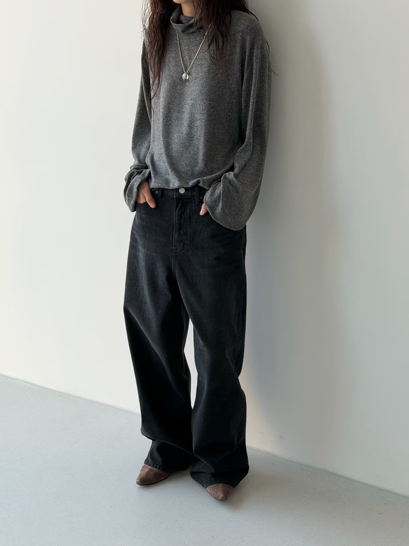 MINIMUZE韓國直郵㊣女士新款時尚推薦真品職業25秋冬長袖T恤MINIMUZE長袖T恤