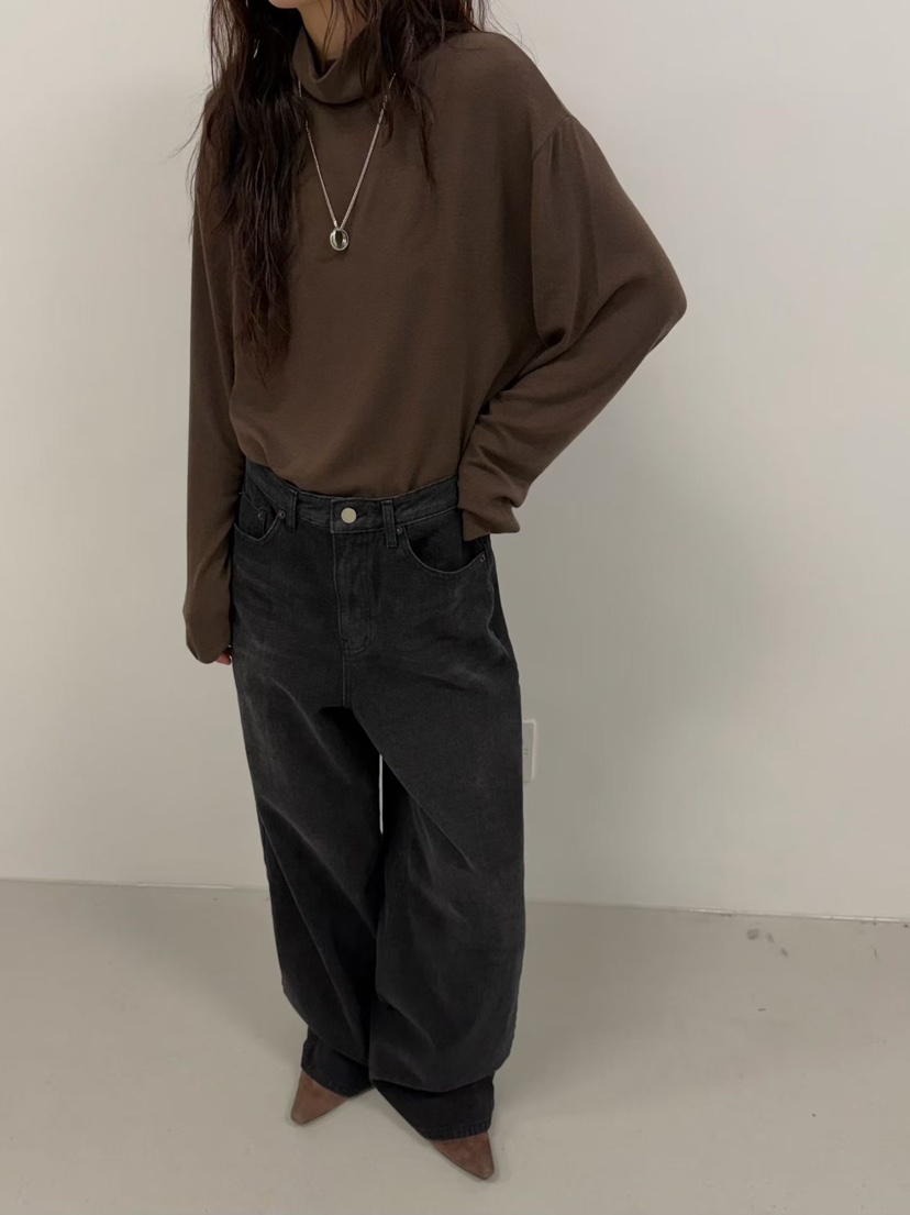 MINIMUZE韓國直郵㊣女士新款時尚推薦真品職業25秋冬長袖T恤MINIMUZE長袖T恤