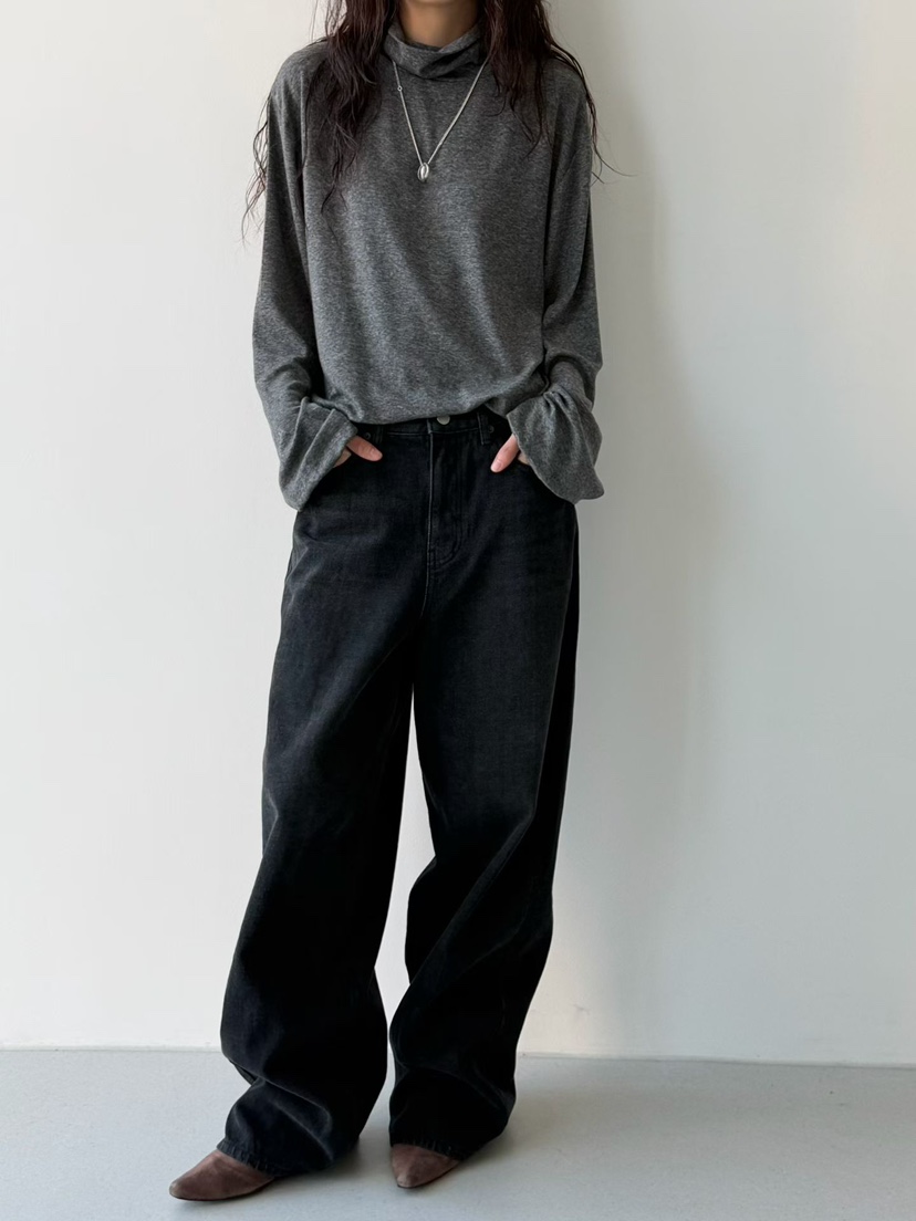 MINIMUZE東大門㊣直郵女士新款熱賣職業人氣25秋冬時尚牛仔褲MINIMUZE牛仔褲