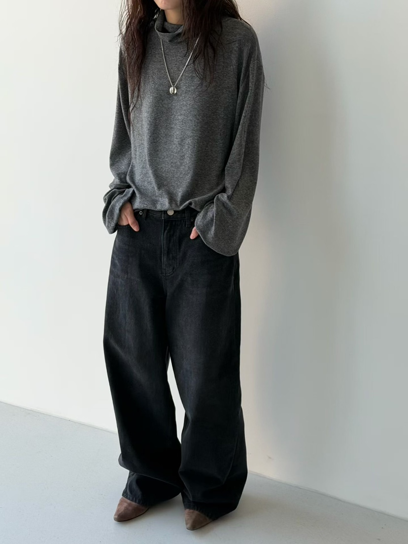 MINIMUZE東大門㊣直郵女士新款熱賣職業人氣25秋冬時尚牛仔褲MINIMUZE牛仔褲