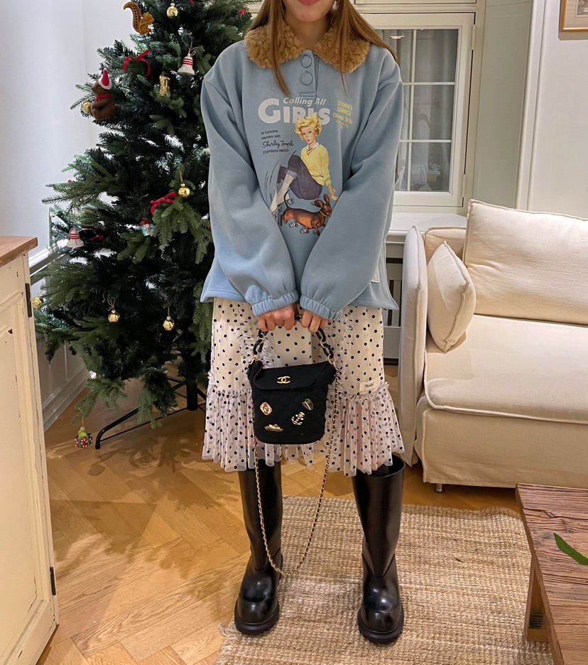 BOUTIQUE-L東大門㊣實拍女士新款休閑熱賣時尚真品推薦衛衣BOUTIQUE-L衛衣