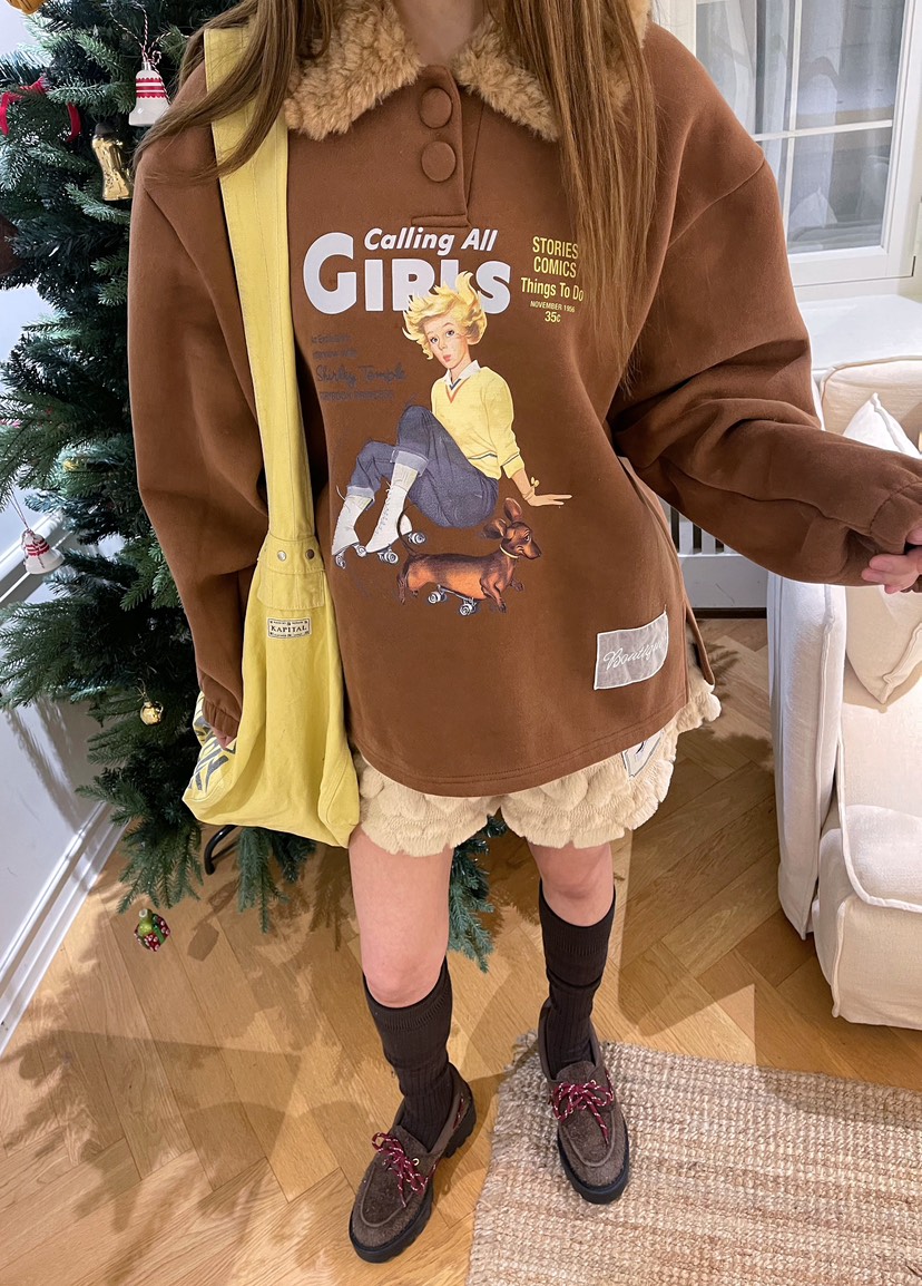 BOUTIQUE-L東大門㊣實拍女士新款休閑熱賣時尚真品推薦衛衣BOUTIQUE-L衛衣