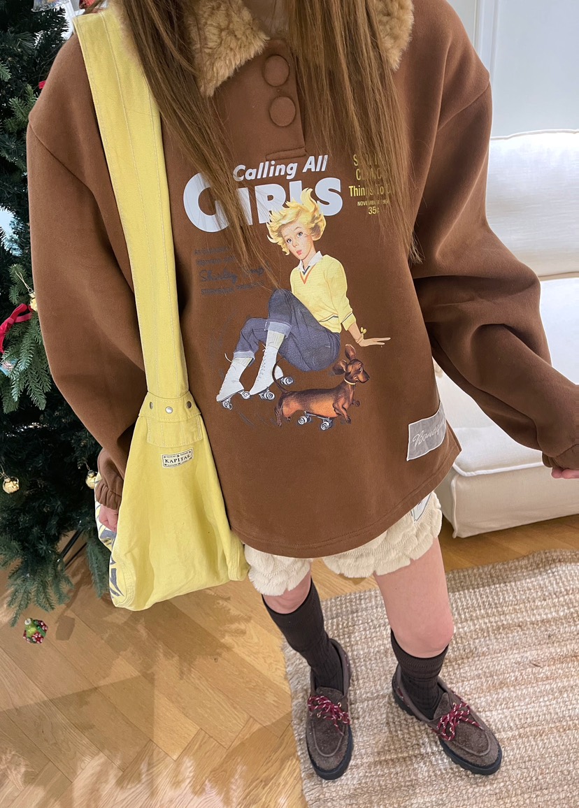 BOUTIQUE-L東大門㊣實拍女士新款休閑熱賣時尚真品推薦衛衣BOUTIQUE-L衛衣