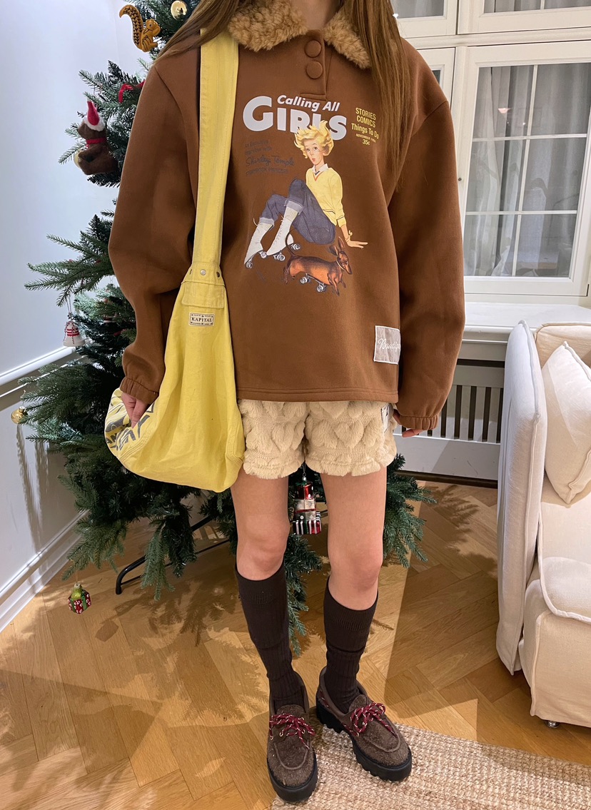 BOUTIQUE-L東大門㊣實拍女士新款休閑熱賣時尚真品推薦衛衣BOUTIQUE-L衛衣圖色2