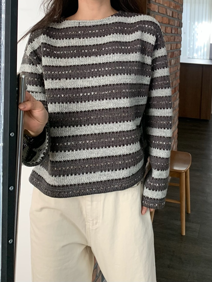 BLEECKER東大門㊣實拍女裝新款時尚25秋冬熱賣職業人氣針織衫BLEECKER針織衫