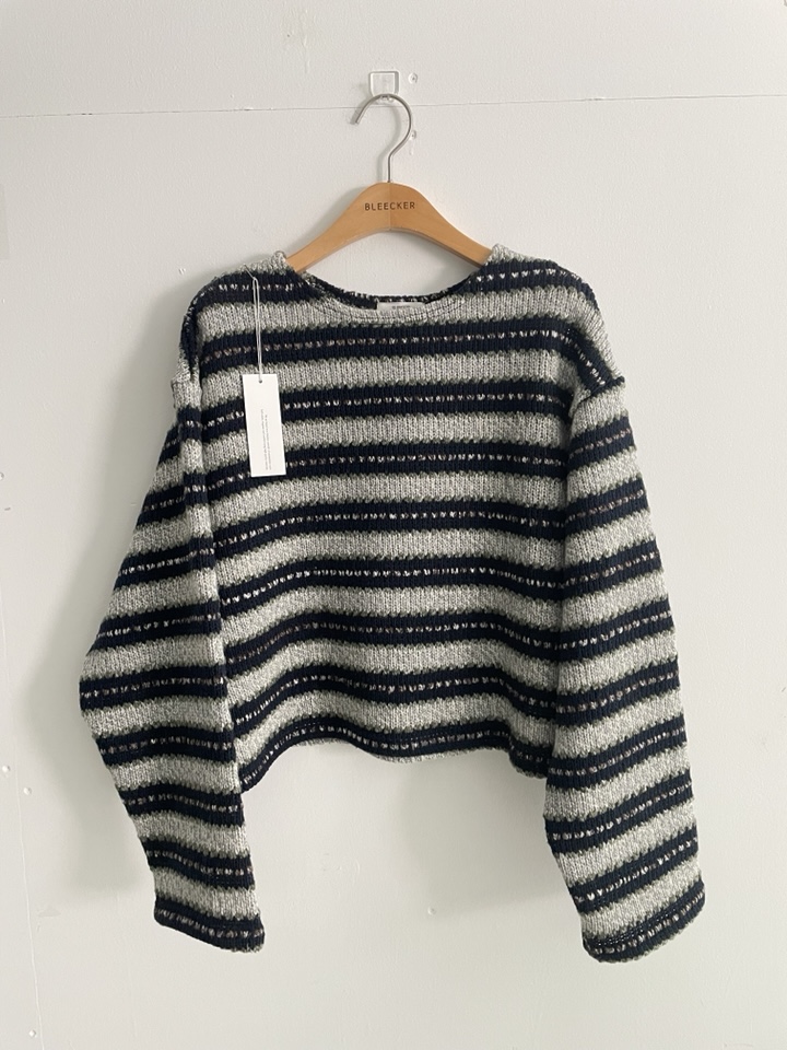 BLEECKER東大門㊣實拍女裝新款時尚25秋冬熱賣職業人氣針織衫BLEECKER針織衫圖色3
