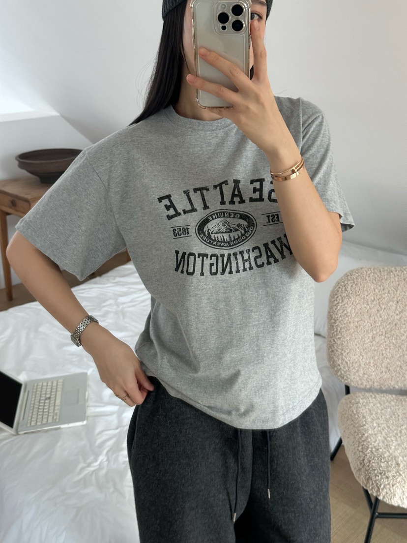 LE VASE東大門㊣代購女裝新品人氣推薦真品職業熱賣休閑T恤LE VASET恤