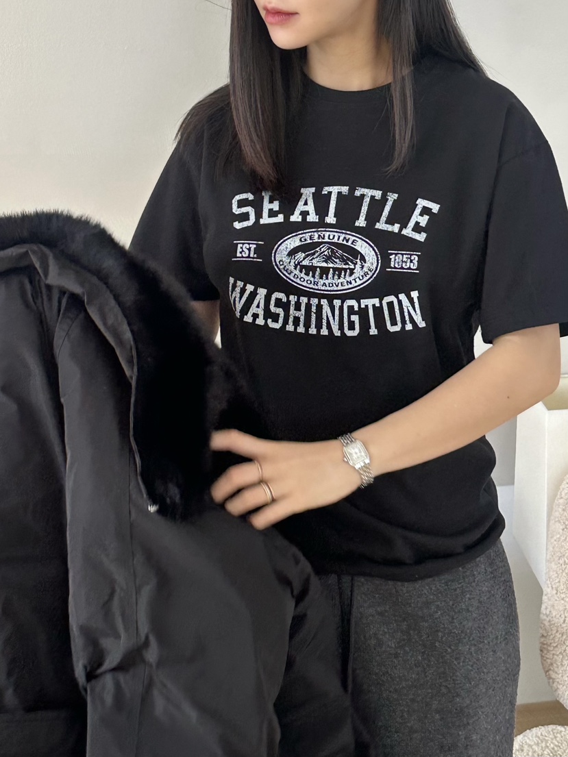 LE VASE東大門㊣代購女裝新品人氣推薦真品職業熱賣休閑T恤LE VASET恤