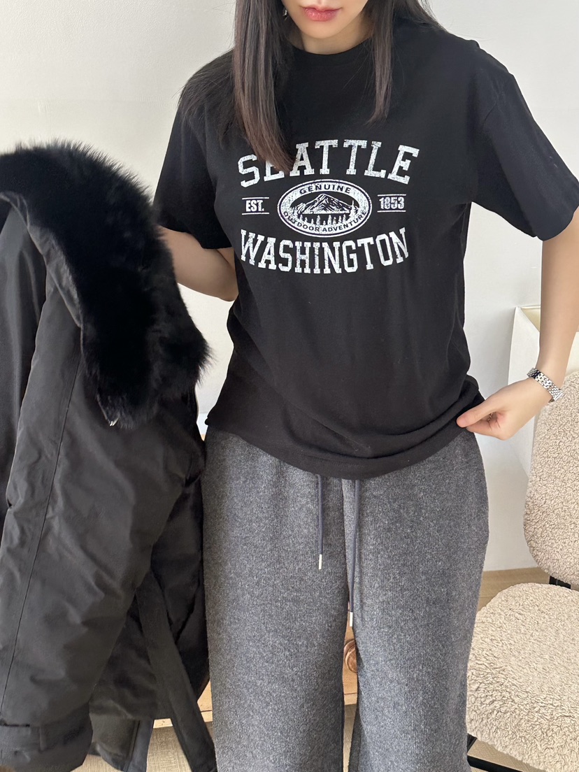 LE VASE東大門㊣代購女裝新品人氣推薦真品職業熱賣休閑T恤LE VASET恤