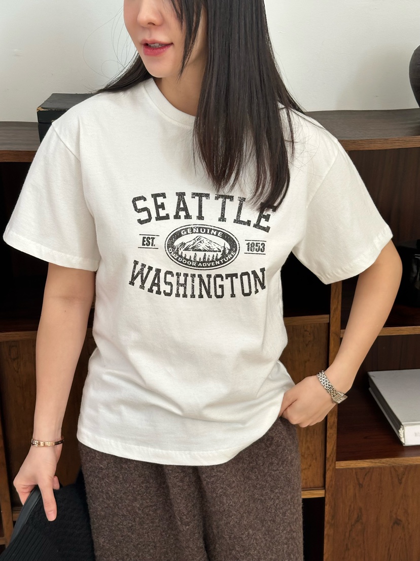 LE VASE東大門㊣代購女裝新品人氣推薦真品職業熱賣休閑T恤LE VASET恤