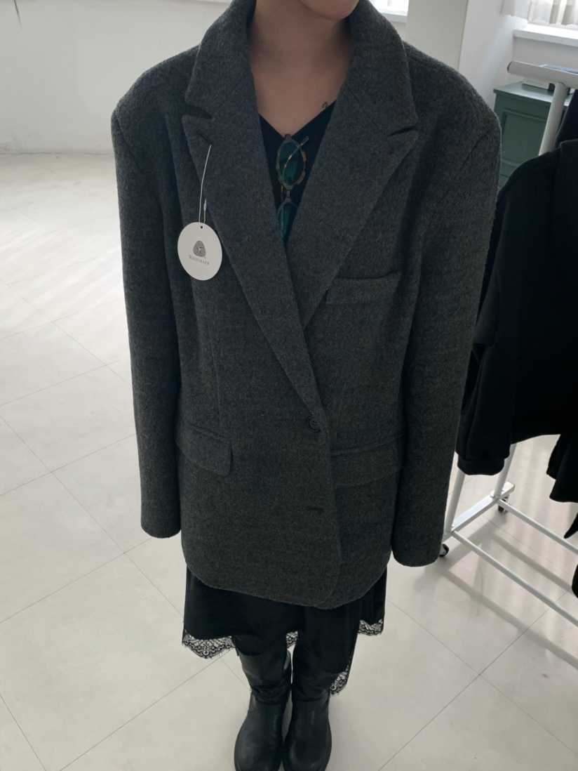 X-MOOD東大門㊣代購女士新品25秋冬真品熱賣時尚人氣短款大衣X-MOOD短款大衣