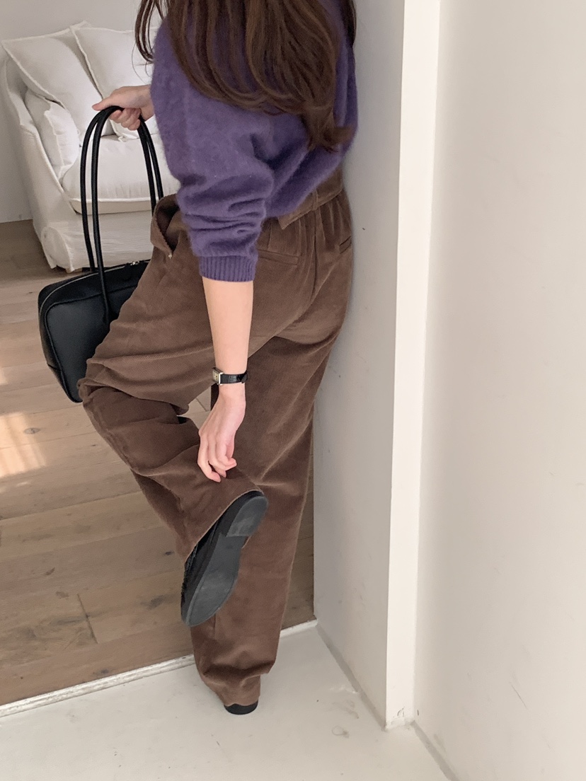 NOTHING韓國直郵㊣女士新品時尚人氣休閑真品推薦休閑褲含腰帶NOTHING休閑褲