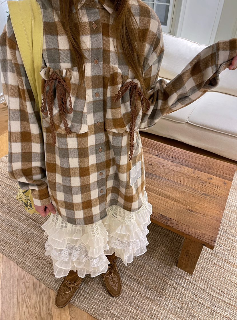 BOUTIQUE-L東大門㊣直郵女士新品推薦真品時尚人氣襯衫蕾絲衫BOUTIQUE-L襯衫/蕾絲衫