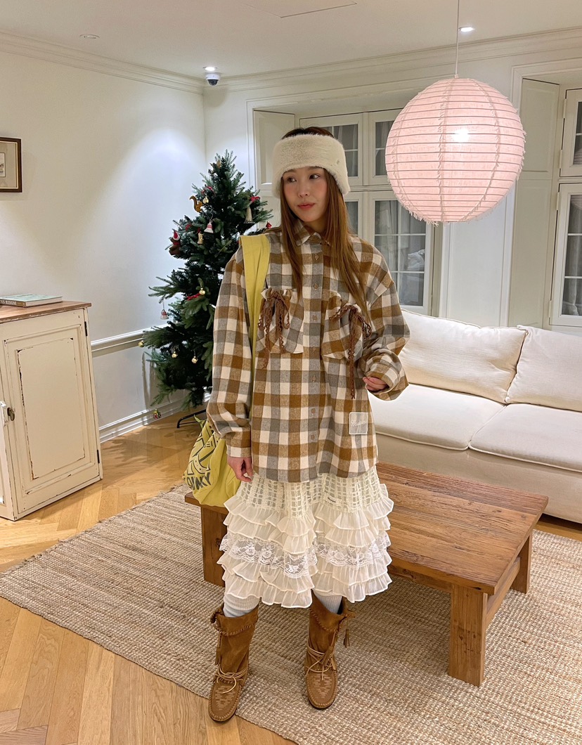 BOUTIQUE-L東大門㊣直郵女士新品推薦真品時尚人氣襯衫蕾絲衫BOUTIQUE-L襯衫/蕾絲衫