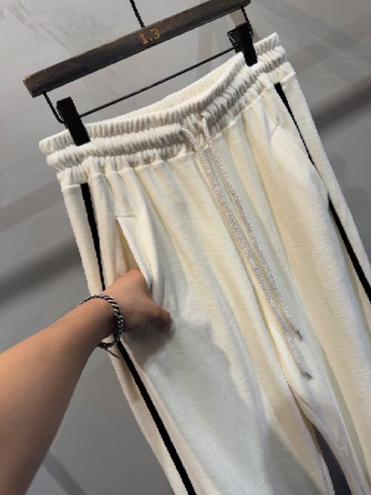 1.3東大門㊣實拍女裝新款25秋冬人氣職業真品熱賣休閑褲絲絨1.3休閑褲