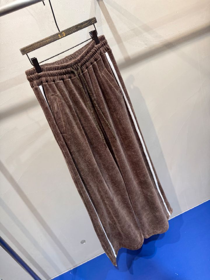 1.3東大門㊣實拍女裝新款25秋冬人氣職業真品熱賣休閑褲絲絨1.3休閑褲