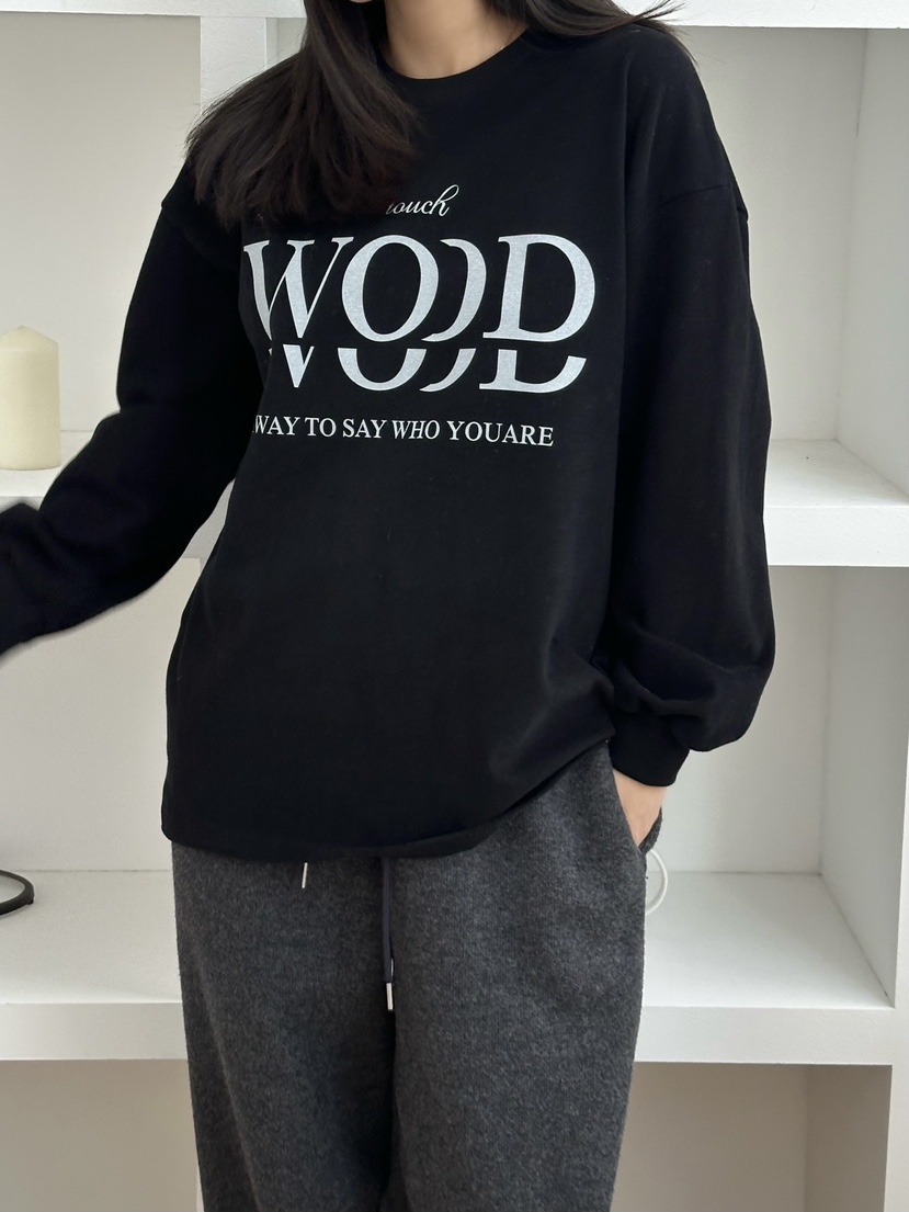 LE VASE東大門㊣代購女士新款休閑職業真品推薦25秋冬長袖T恤LE VASE長袖T恤