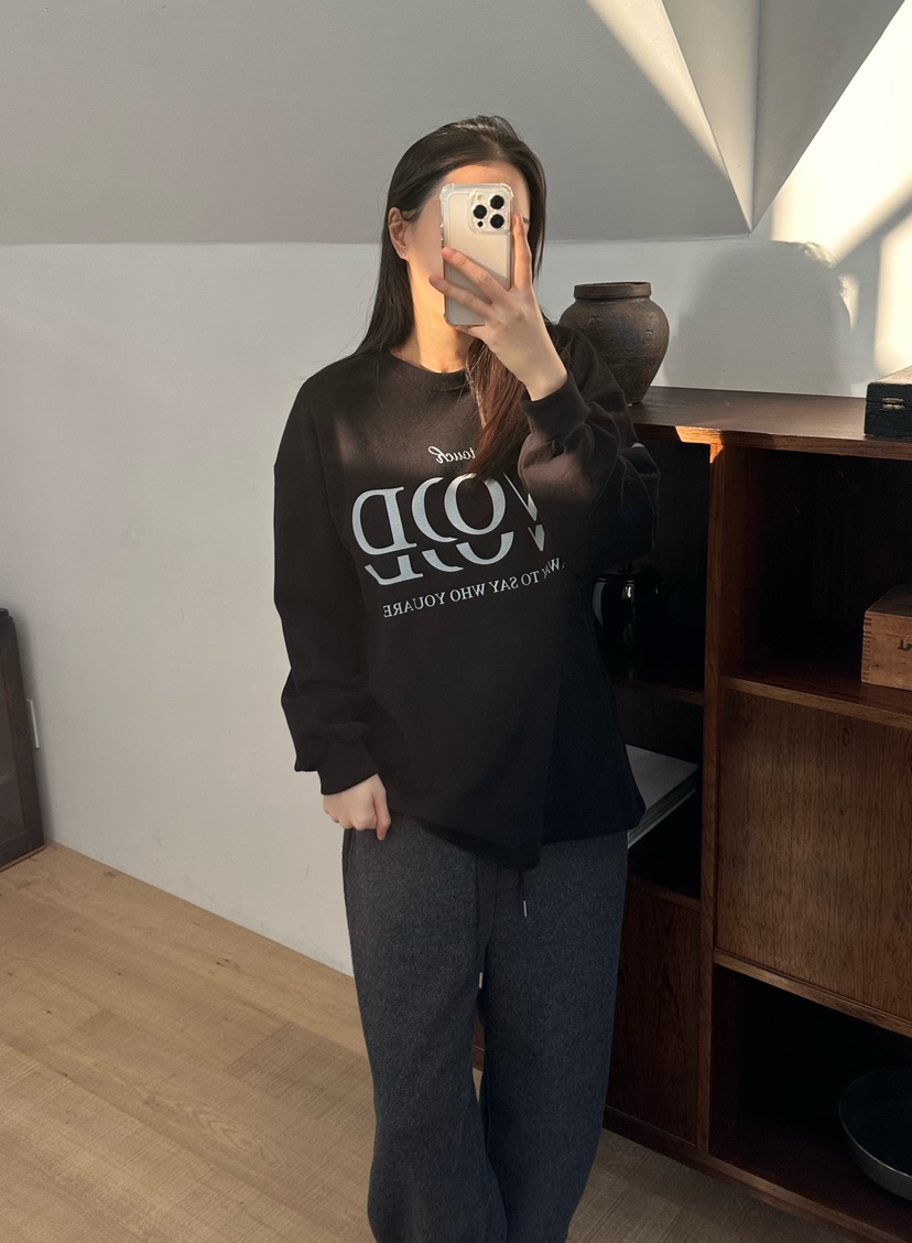 LE VASE東大門㊣代購女士新款休閑職業真品推薦25秋冬長袖T恤LE VASE長袖T恤