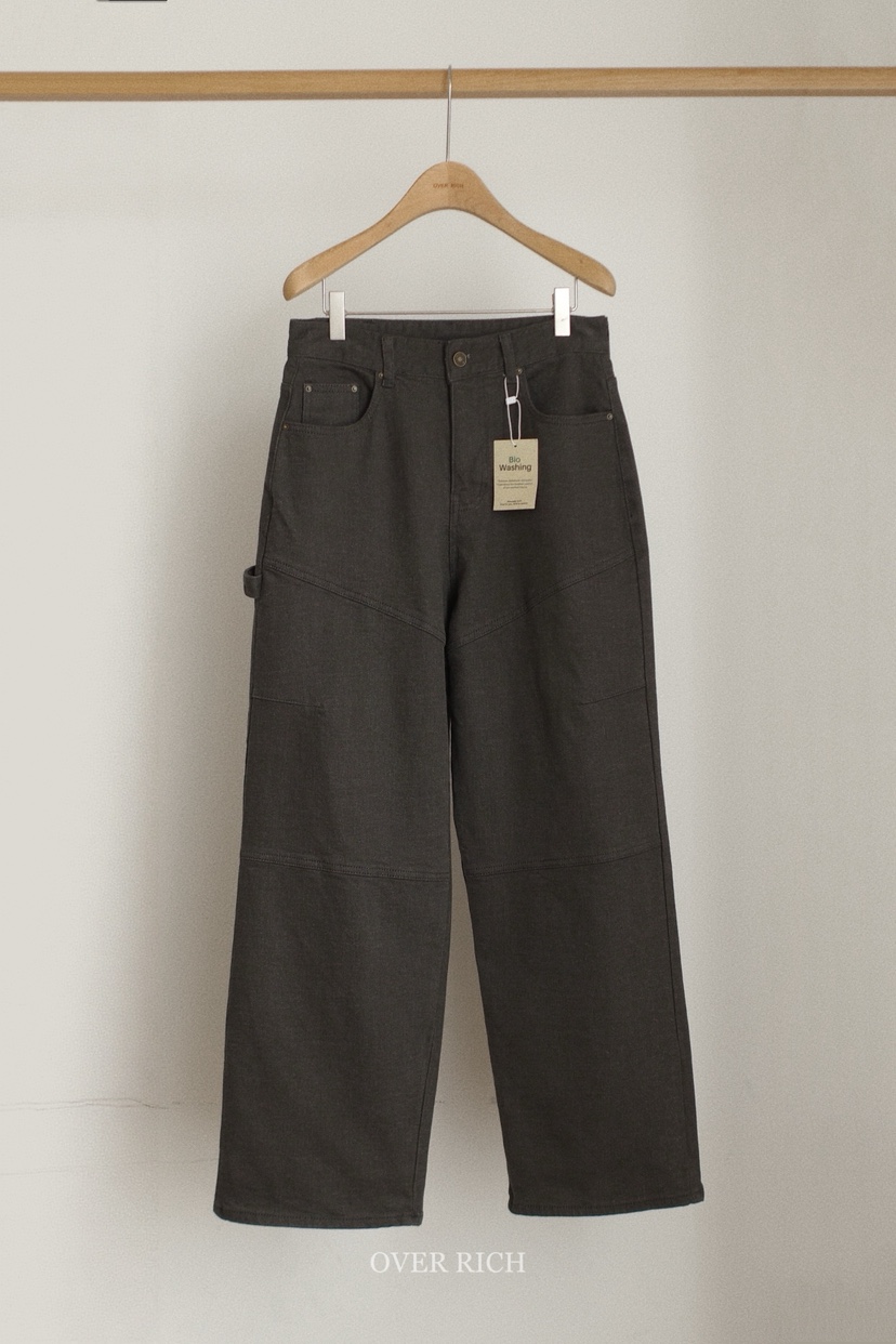 OVER RICH韓國直郵㊣女士新品熱賣人氣真品職業推薦休閑褲OVER RICH休閑褲圖色2