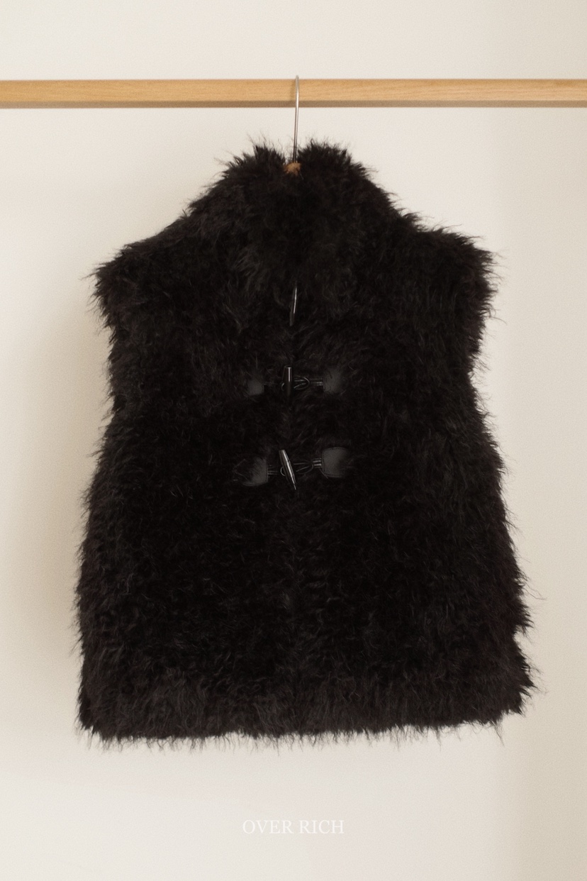 OVER RICH東大門㊣實拍女士新品25秋冬時尚人氣真品熱賣馬甲OVER RICH馬甲圖色4