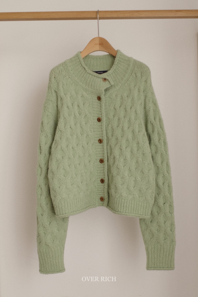 OVER RICH東大門㊣實拍女士新款人氣真品時尚25秋冬針織衫OVER RICH針織衫圖色1