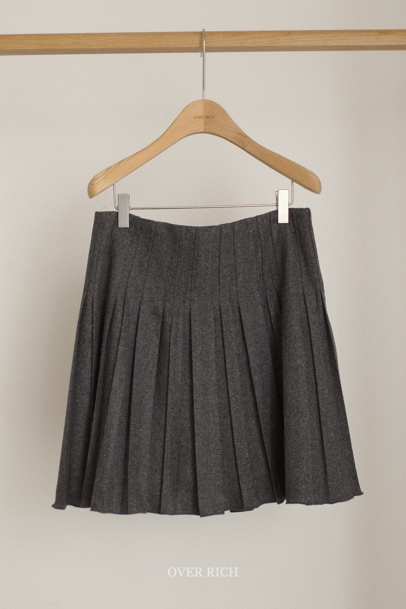 OVER RICH東大門㊣實拍女士新品人氣時尚推薦真品休閑短裙OVER RICH短裙圖色1