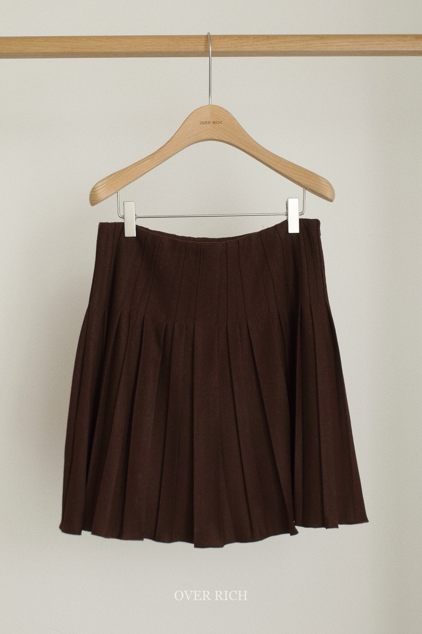 OVER RICH東大門㊣實拍女士新品人氣時尚推薦真品休閑短裙OVER RICH短裙圖色3