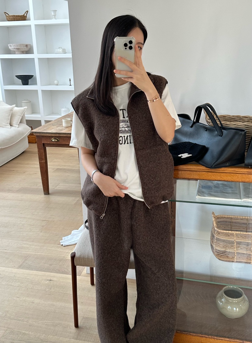 LE VASE東大門㊣直郵女士新款時尚熱賣休閑推薦25秋冬休閑褲LE VASE休閑褲