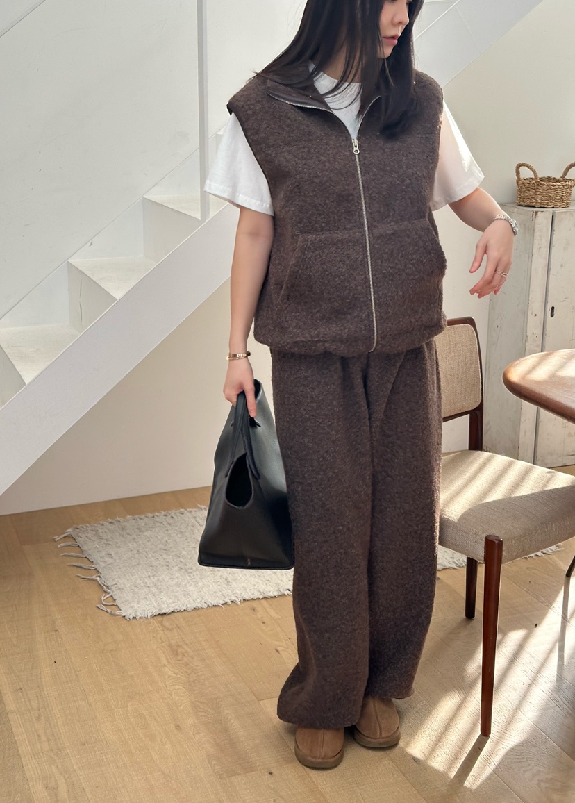 LE VASE東大門㊣直郵女士新款時尚熱賣休閑推薦25秋冬休閑褲LE VASE休閑褲