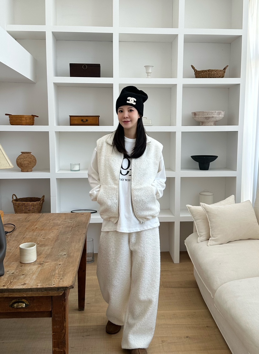 LE VASE東大門㊣直郵女士新款時尚熱賣休閑推薦25秋冬休閑褲LE VASE休閑褲