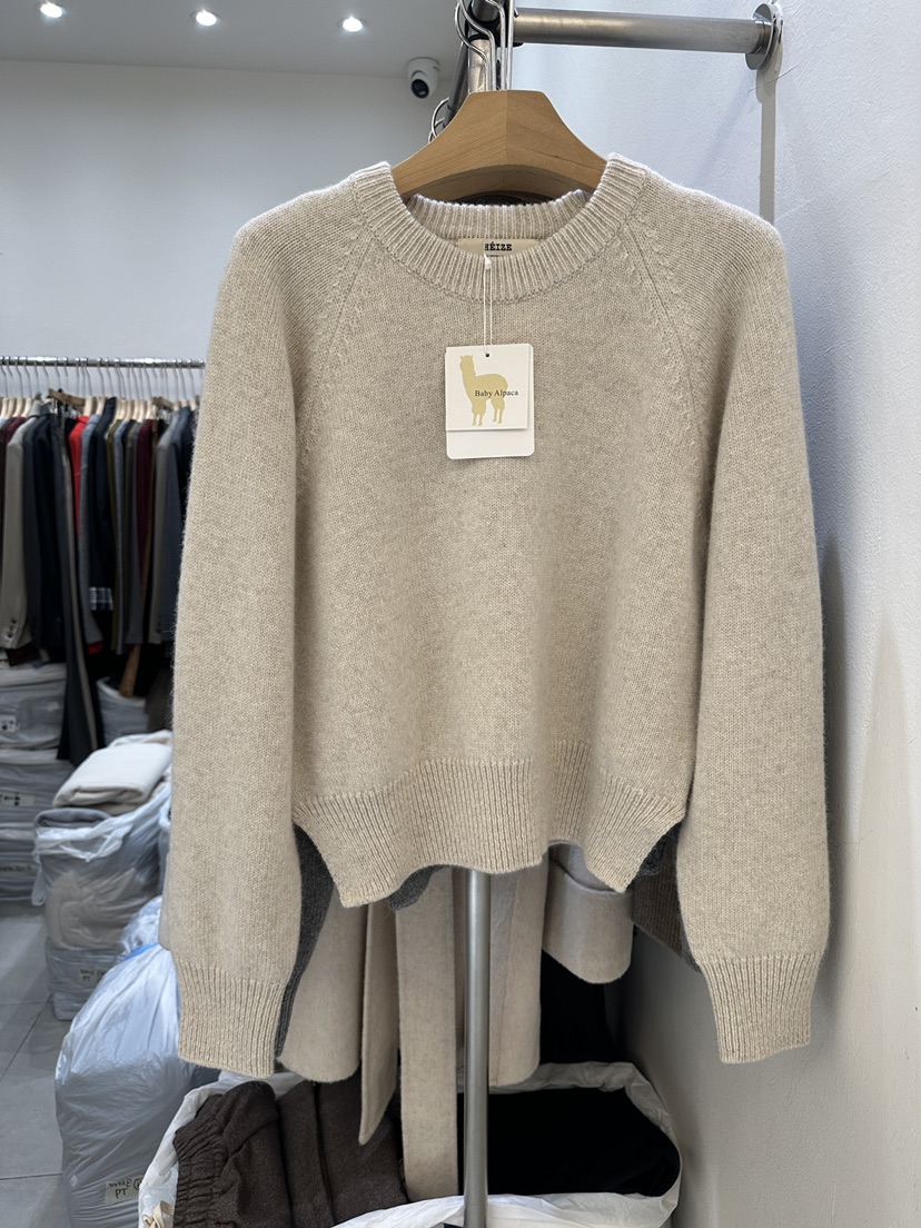 HEIZE東大門㊣實拍女士新品熱賣真品職業休閑人氣針織衫羊駝HEIZE針織衫圖色1