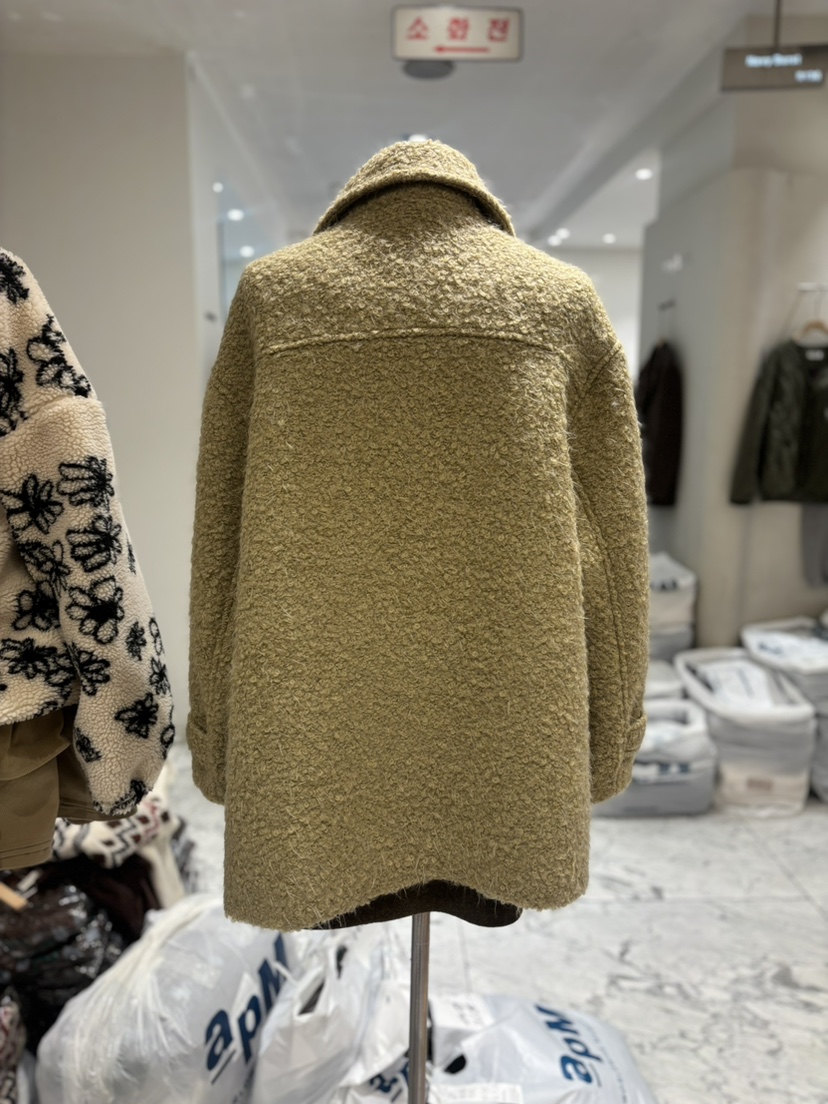 THE CAMEL東大門㊣實拍女裝新款真品短款大衣the came_l 家短款大衣