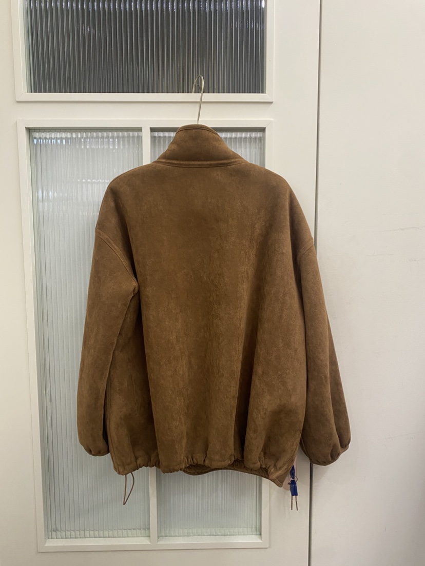 JADEMARKET韓國代購㊣女士新款真品人氣時尚短款大衣高領雙面JADE MARKET短款大衣