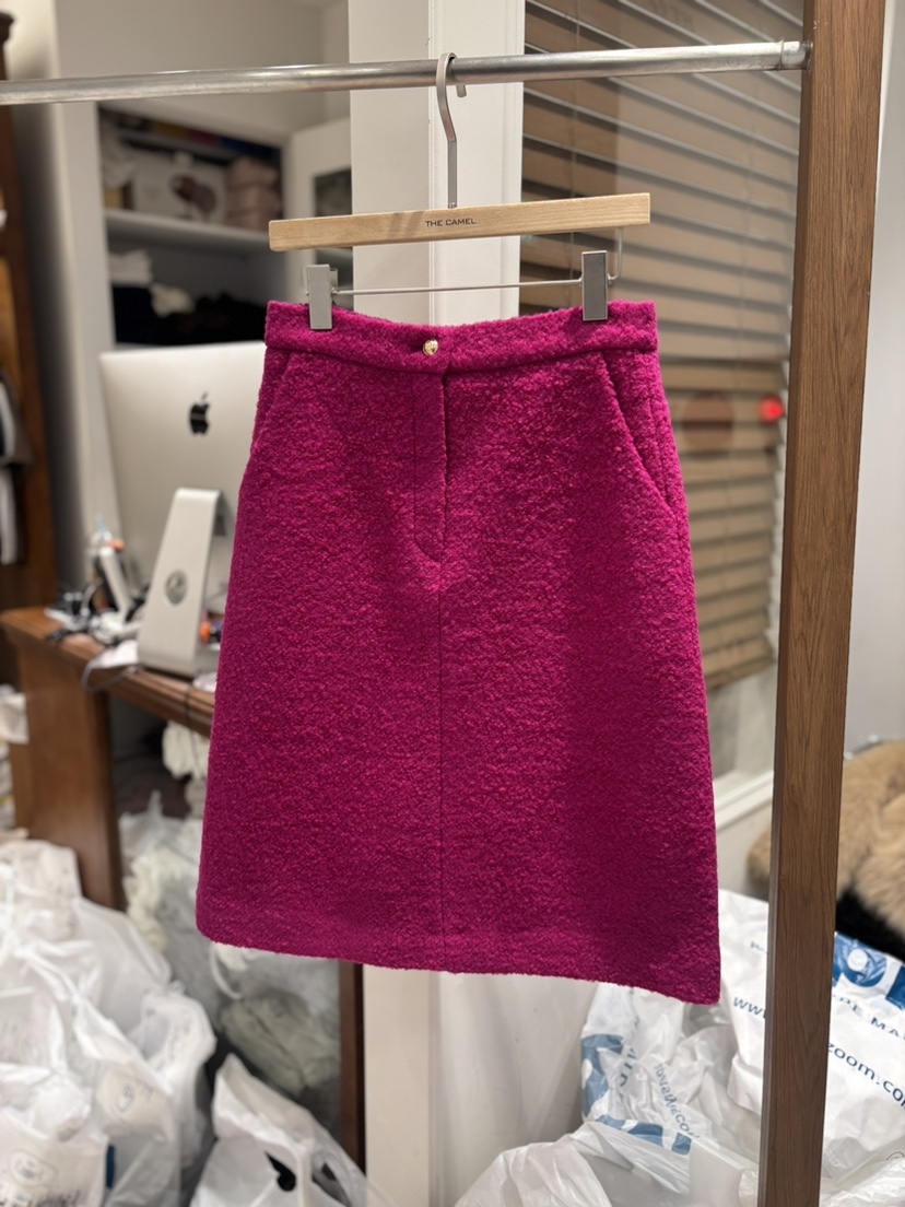 THE CAMEL東大門㊣實拍女裝新款熱賣半身裙中短裙the came_l 家半身裙/中短裙圖色2