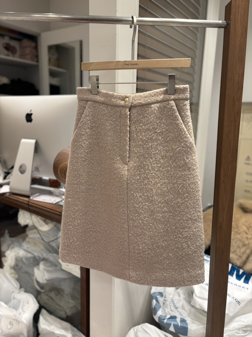 THE CAMEL東大門㊣實拍女裝新款熱賣半身裙中短裙the came_l 家半身裙/中短裙圖色3