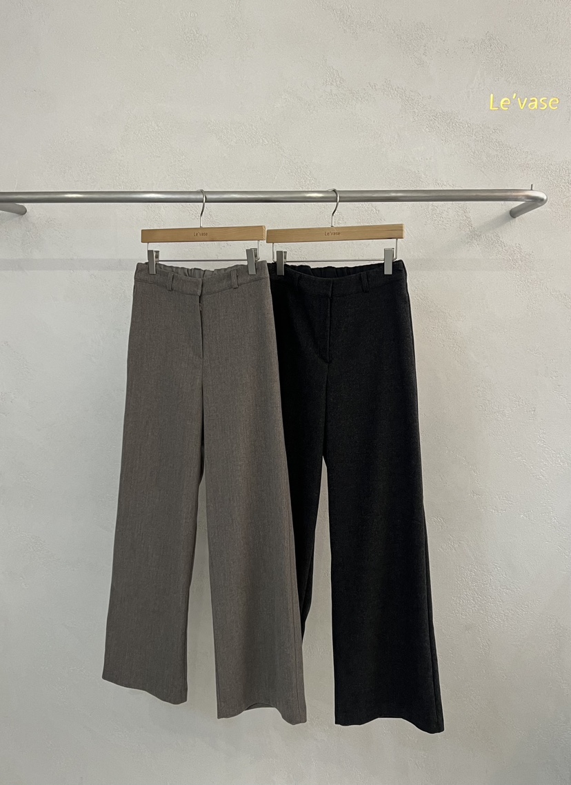 LE VASE韓國直郵㊣女裝新款真品熱賣休閑推薦時尚職業休閑褲LE VASE休閑褲