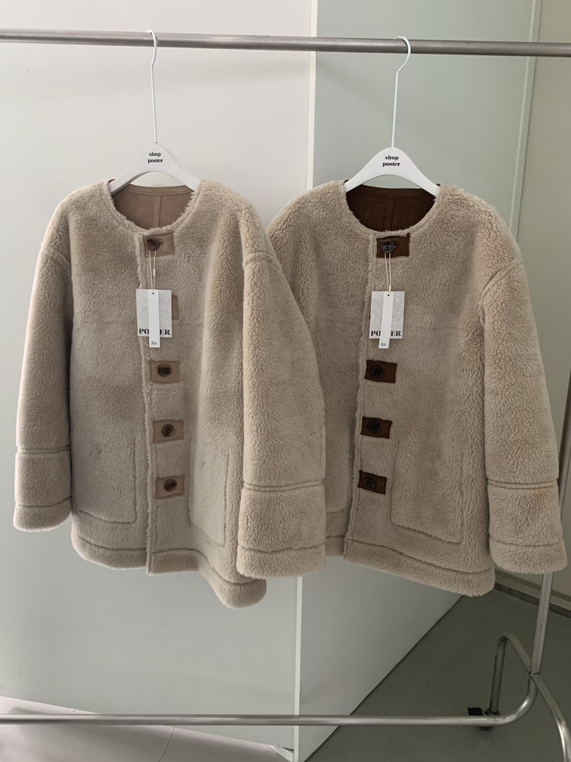 SHOP POSTER東大門㊣直郵女裝新款25秋冬真品推薦休閑夾克SHOP_POSTER夾克