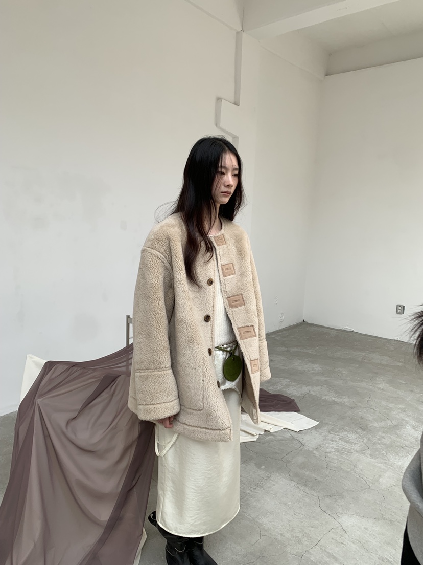 SHOP POSTER東大門㊣直郵女裝新款25秋冬真品推薦休閑夾克SHOP_POSTER夾克