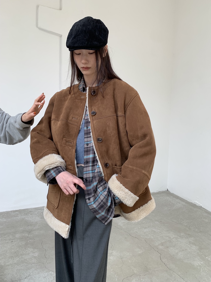 SHOP POSTER東大門㊣直郵女裝新款25秋冬真品推薦休閑夾克SHOP_POSTER夾克