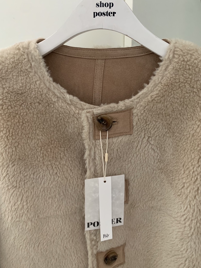 SHOP POSTER東大門㊣直郵女裝新款25秋冬真品推薦休閑夾克SHOP_POSTER夾克