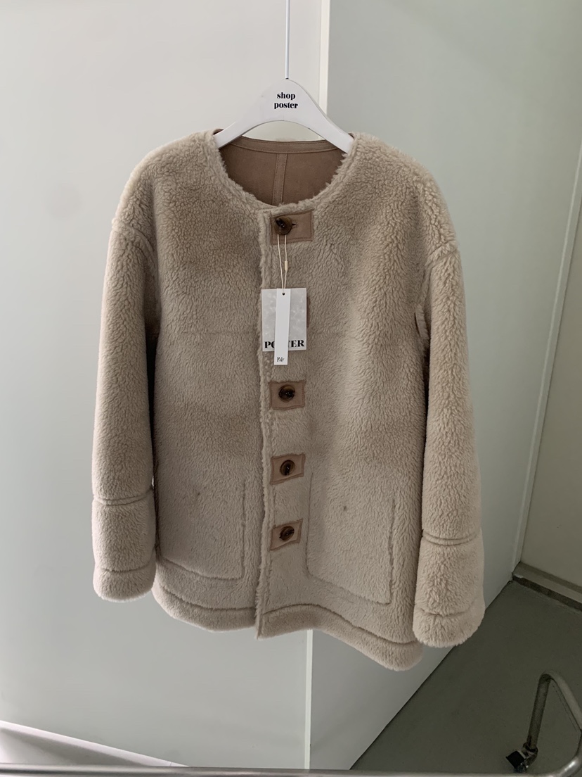 SHOP POSTER東大門㊣直郵女裝新款25秋冬真品推薦休閑夾克SHOP_POSTER夾克