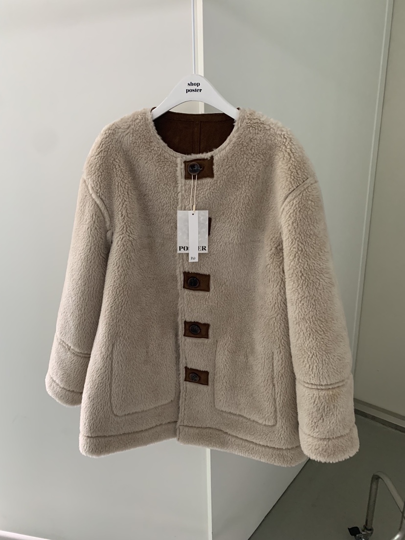 SHOP POSTER東大門㊣直郵女裝新款25秋冬真品推薦休閑夾克SHOP_POSTER夾克