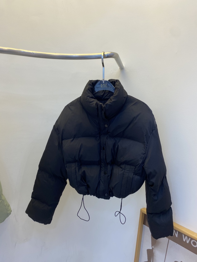 BLACK BIJOU東大門㊣實拍女裝新品熱賣時尚推薦短款棉服棉BLACK BIJOU短款棉服圖色4