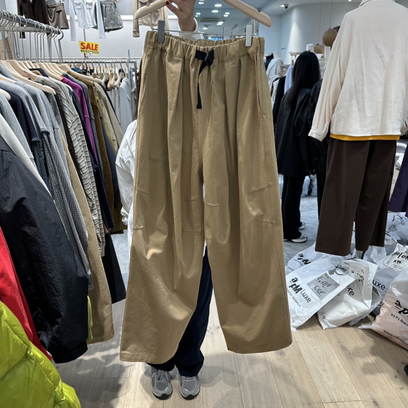 REVE-L韓國代購㊣女裝新品職業熱賣時尚休閑真品25秋冬休閑褲REVE-L休閑褲圖色1